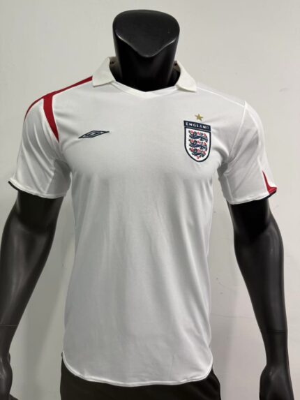 2006 England Home Soccer Jersey