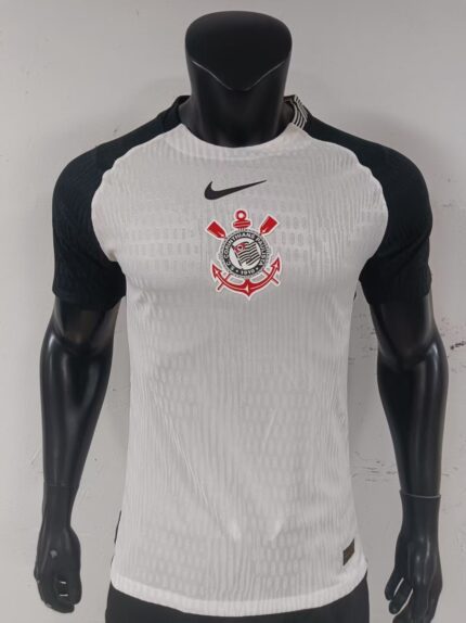25-26 Corinthians Home Soccer Jersey