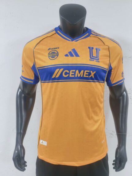 25-26 Tigres UANL Home Soccer Jersey