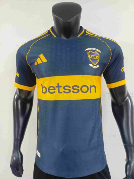 25-26 Boca Juniors Home Soccer Jersey